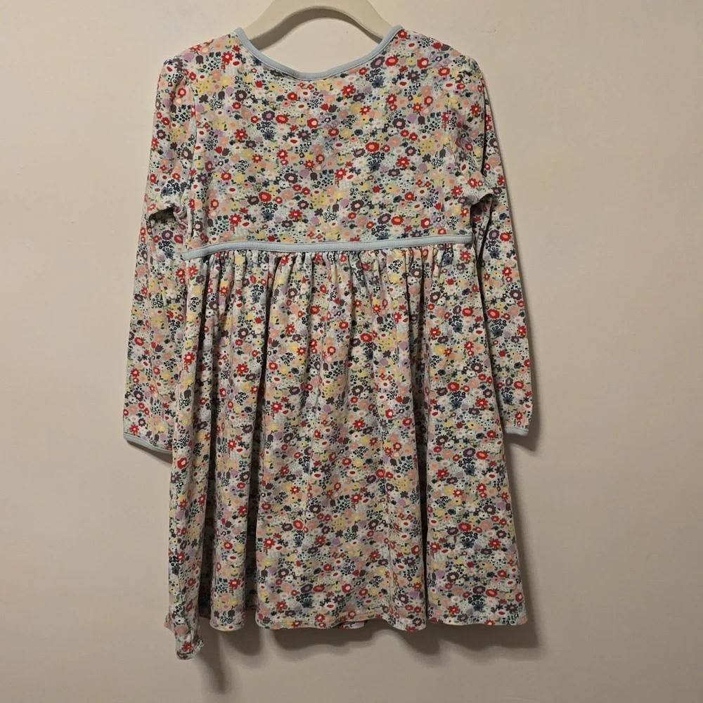 Gymboree Multicolor Floral Long Sleeve Dress Size 6